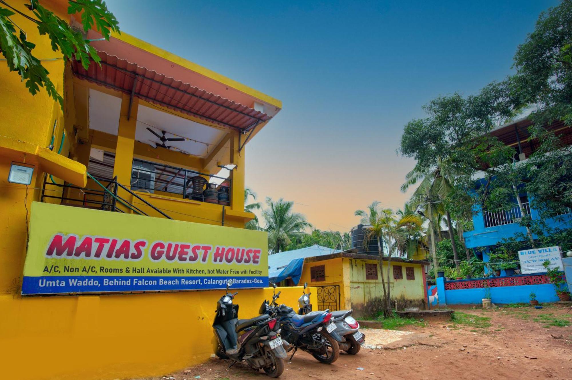 Matias Guest House Calangute Kültér fotó